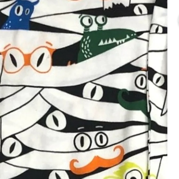 Hyde & Eek Glow in the Dark Mummy Pajamas - Size 14 - Picture 6 of 8